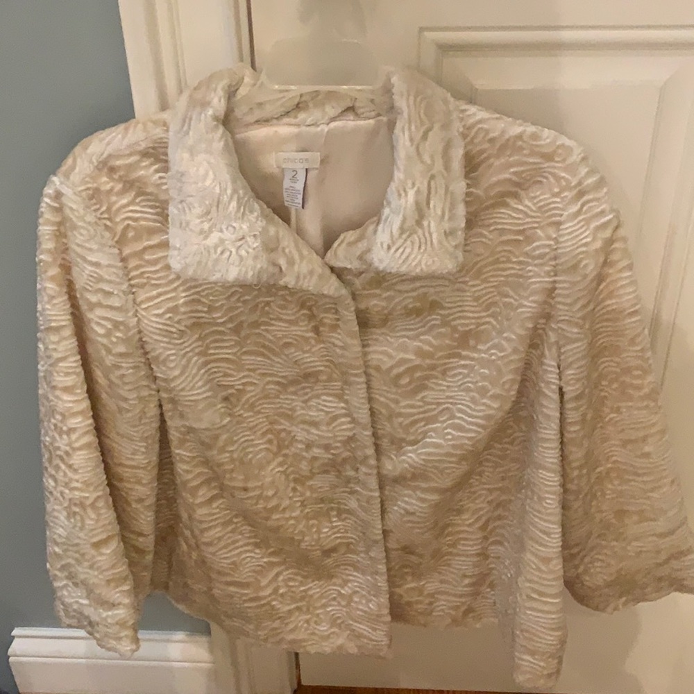 Velvet waist swing coat